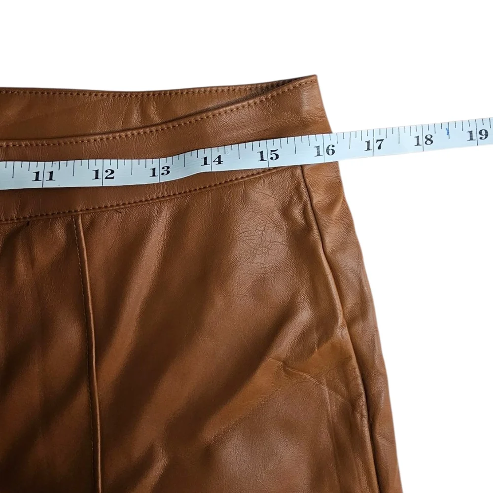 Wild Fable Tan Faux Leather Pants - Picture 5 of 5